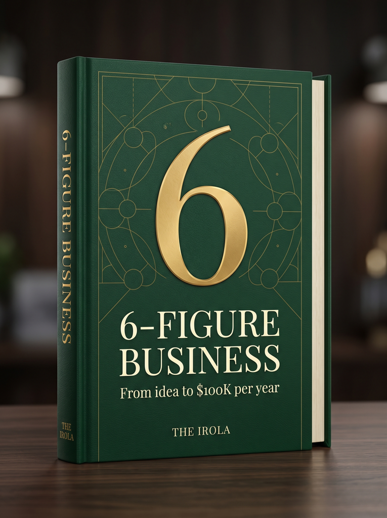 [IRO-001] 6-Figure Business — From idea to $100K/year