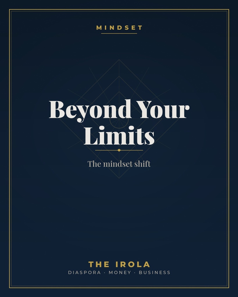 [IRO-004] Beyond Your Limits — The mindset shift