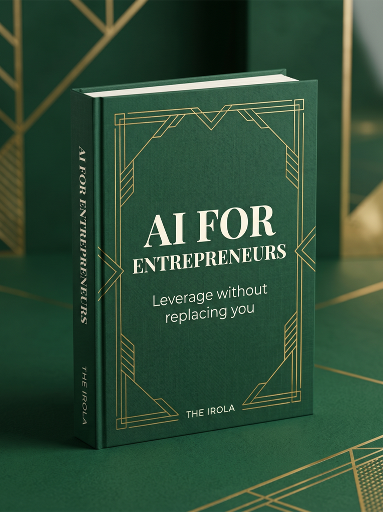[IRO-003] AI for Entrepreneurs — Leverage without replacing you