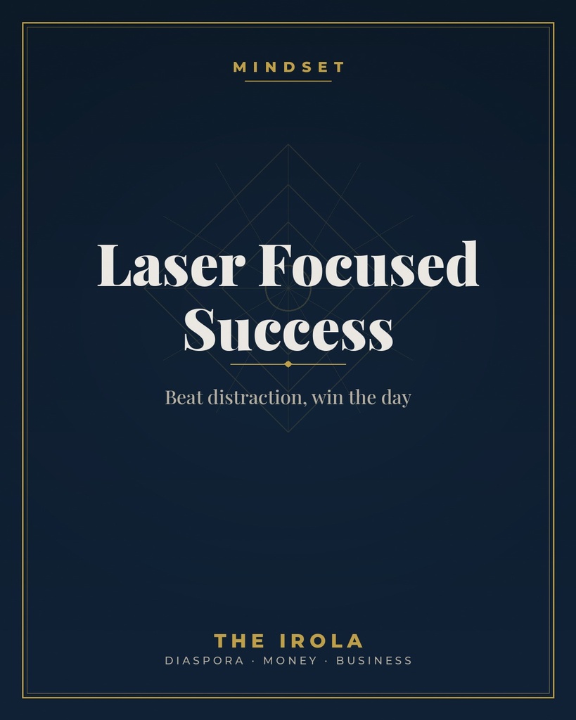 [IRO-015] Laser Focused Success — Beat distraction, win the day