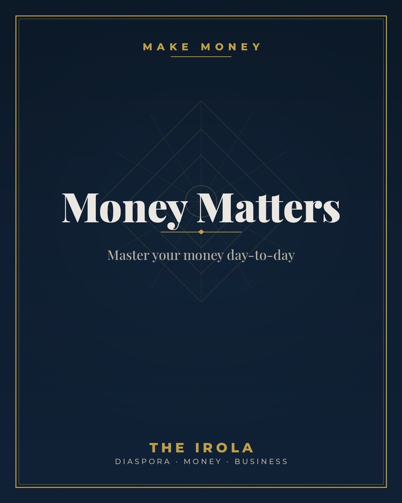 [IRO-019] Money Matters — Master your money day-to-day