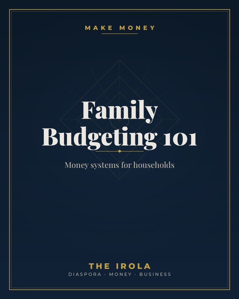 [IRO-008] Family Budgeting 101 — Money systems for households