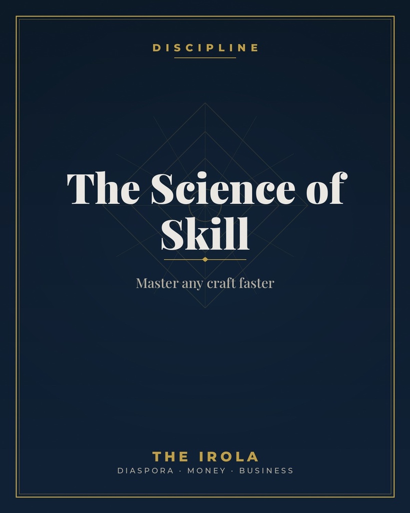 [IRO-027] The Science of Skill — Master any craft faster [Premium bundle]