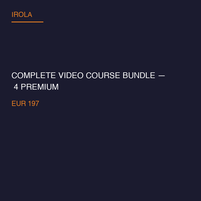 Complete Video Course Bundle — 4 Premium Trainings